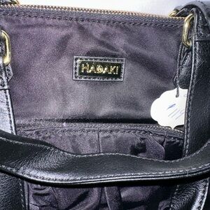HADAKI Crossbody/Satchel Black Brand New Handbag!!